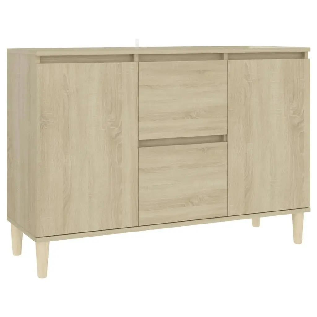 Sideboard Sonoma Oak 101x35x70 cm Engineered Wood 806106