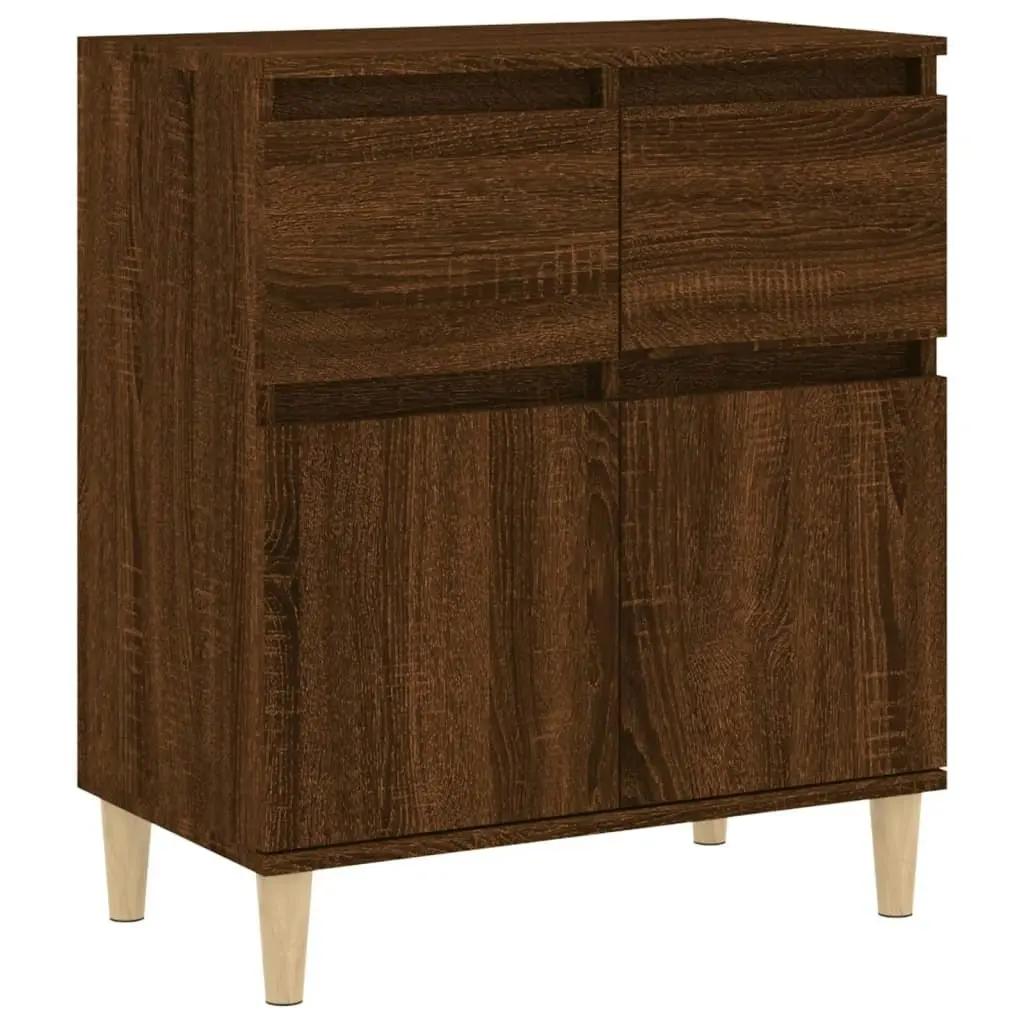 Sideboard Brown Oak 60x35x70 cm Engineered Wood 819683