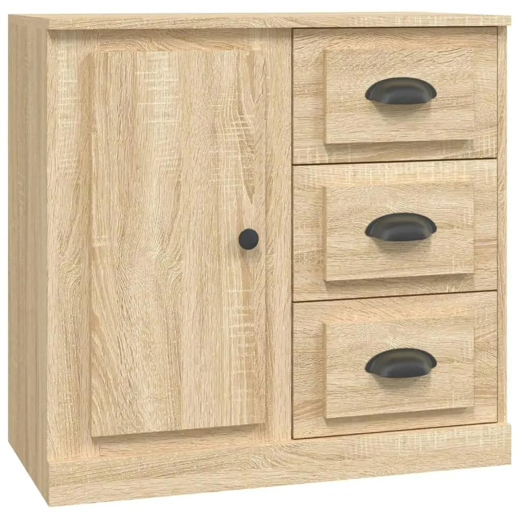 Sideboard Sonoma Oak 70x35.5x67.5 cm Engineered Wood 816195