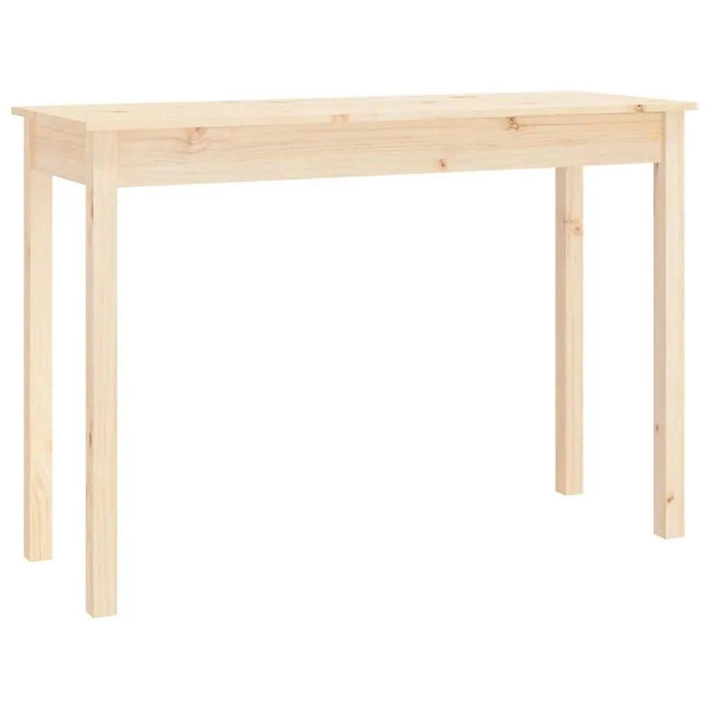 Console Table 110x40x75 cm Solid Wood Pine 814239