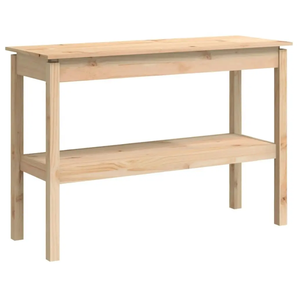 Console Table 110x40x75 cm Solid Wood Pine 814299