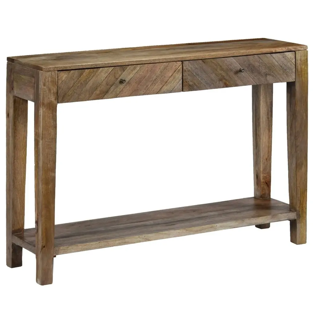 Console Table Solid Mango Wood 118x30x80 cm 244969