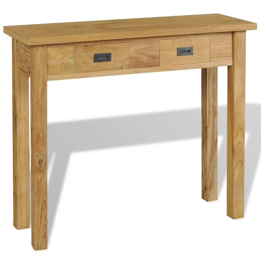 Console Table Solid Teak 90x30x80 cm 244481