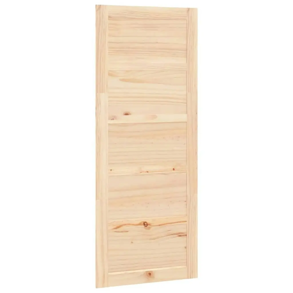 Barn Door 80x1.8x204.5 cm Solid Wood Pine 824613