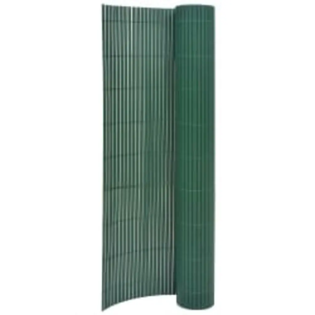 Double-Sided Garden Fence 90x400 cm Green 317147