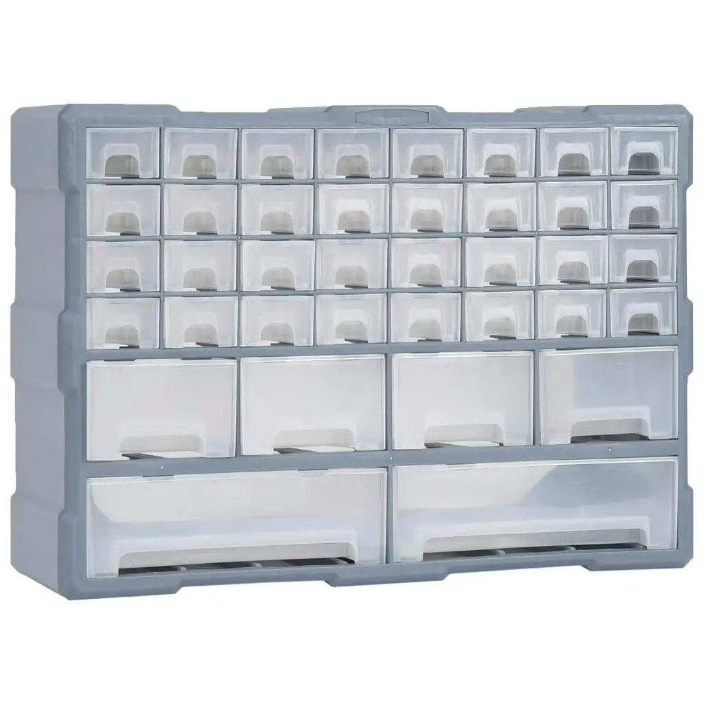 Multi-drawer Organiser with 40 Drawers 52x16x37.5 cm 147578