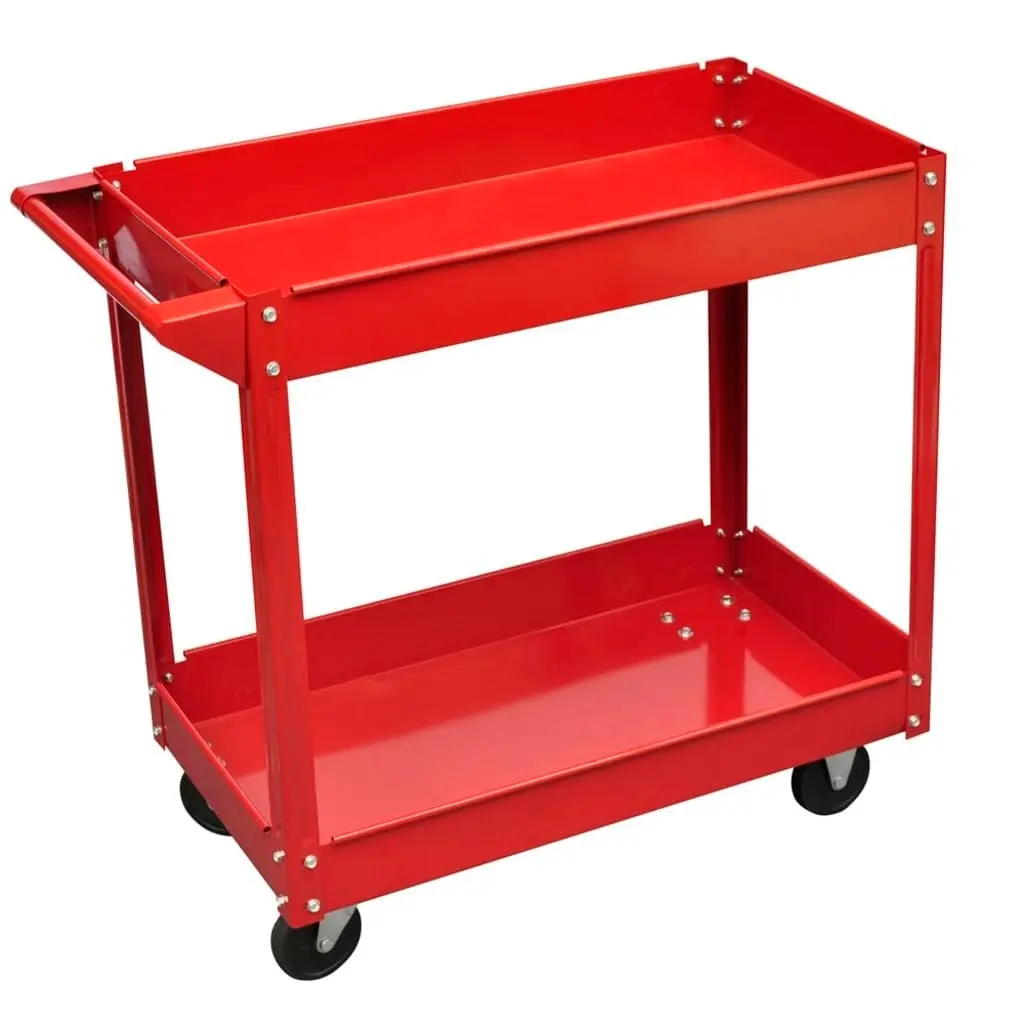 Workshop Tool Trolley 100 kg Red 140154