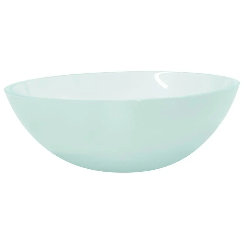 Basin Glass 50x37x14 cm Frosted 345243