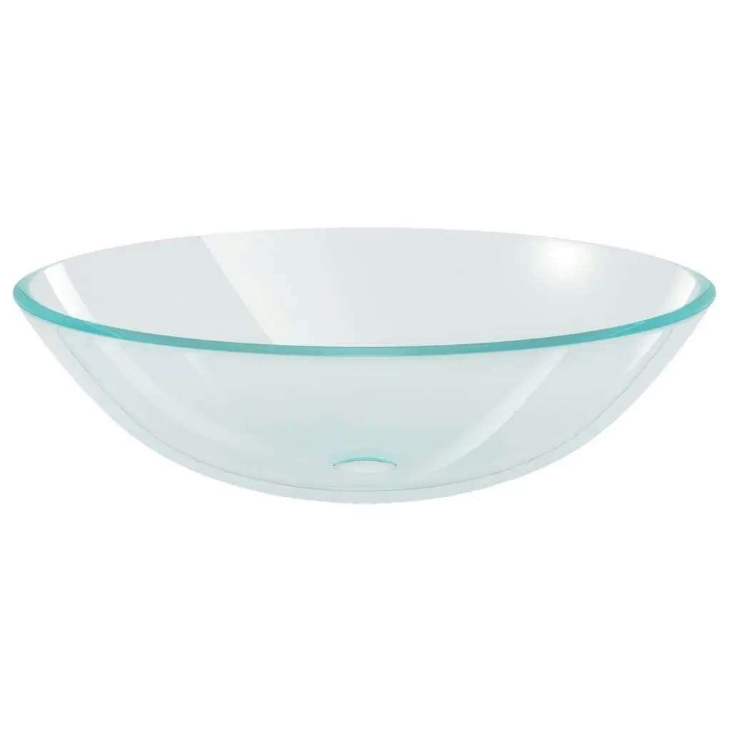 Basin Tempered Glass 42 cm Transparent 142229