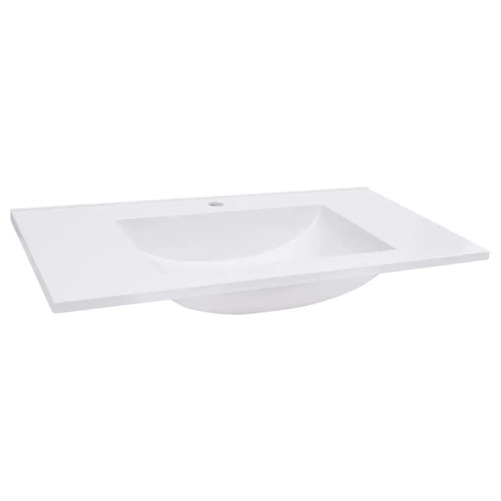 Built-in Wash Basin 750x460x130 mm SMC White 146516