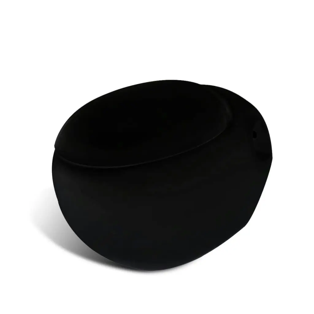 New Wall Hung Toilet Black Egg Shape 240375