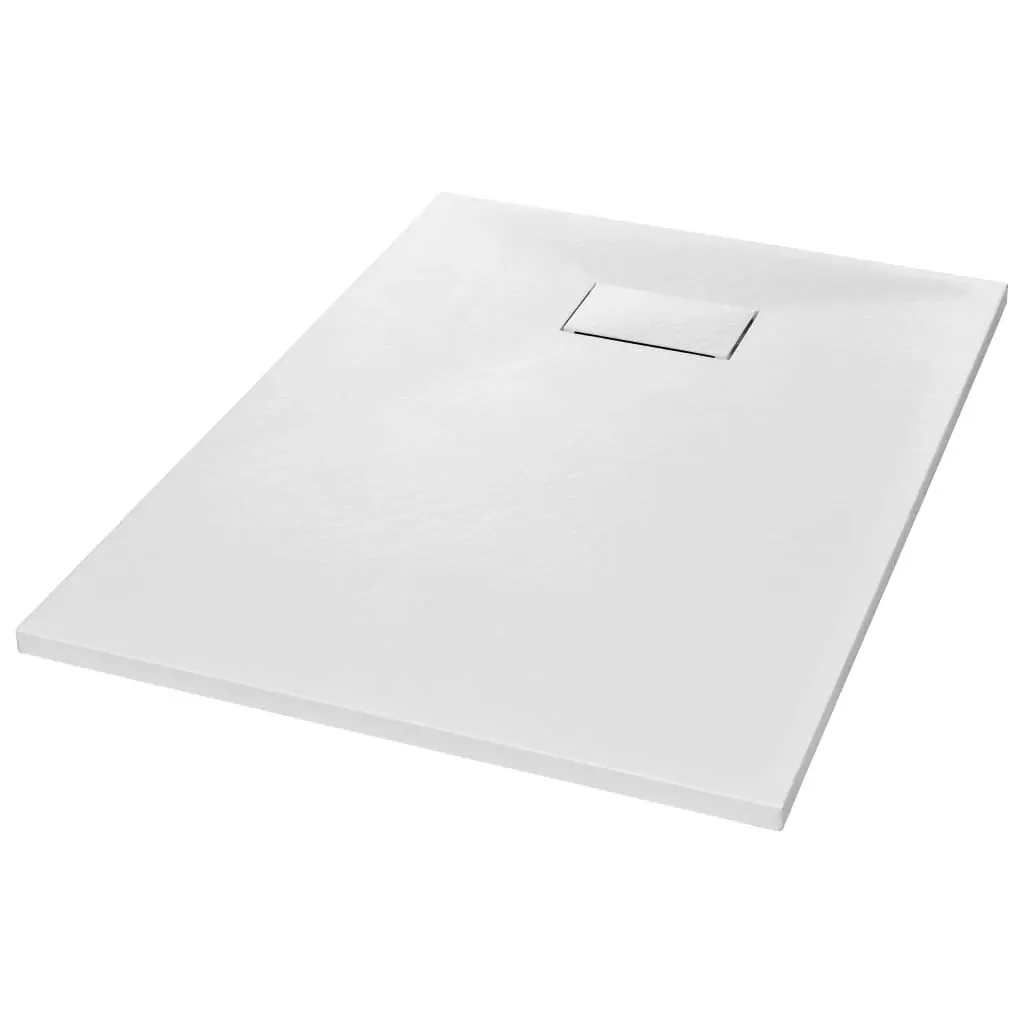 Shower Base Tray SMC White 100x70 cm 144771