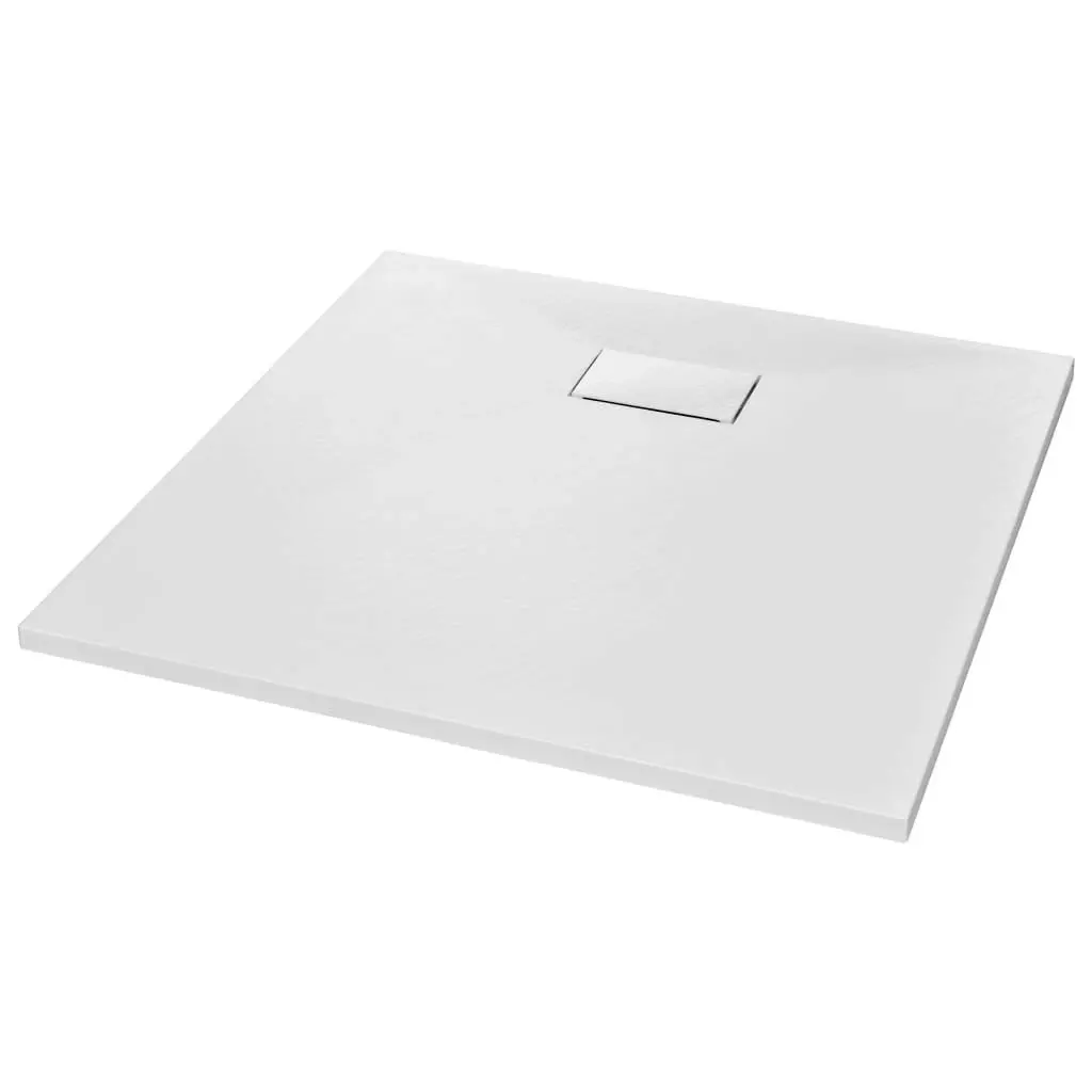 Shower Base Tray SMC White 80x80 cm 144767