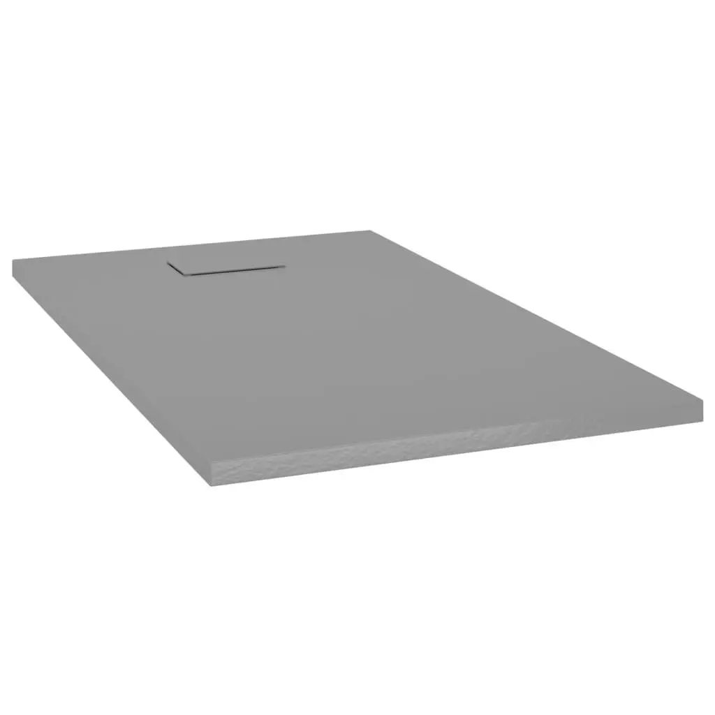 Shower Base Tray SMC Grey 120x70 cm 148936