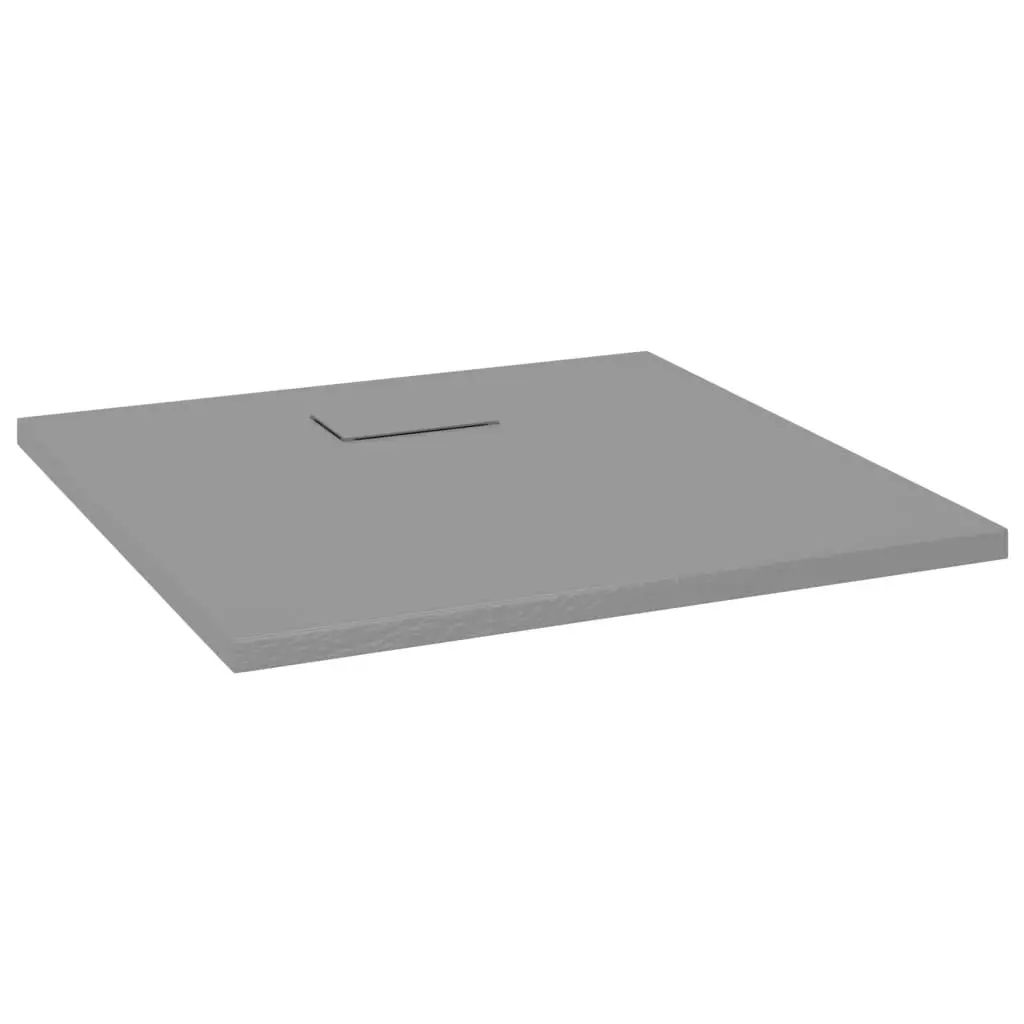 Shower Base Tray SMC Grey 90x90 cm 148933