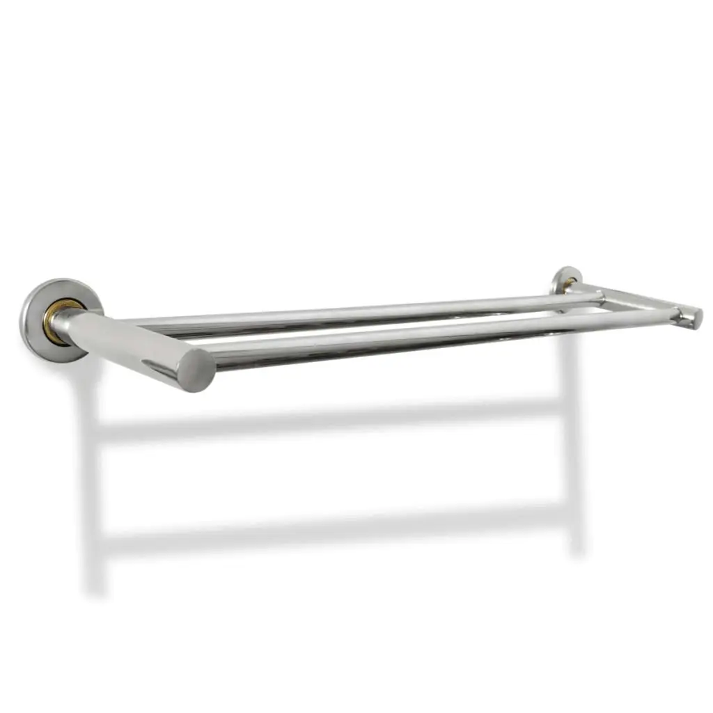 Stainless Steel Towel Rack 2 Tubes 140335