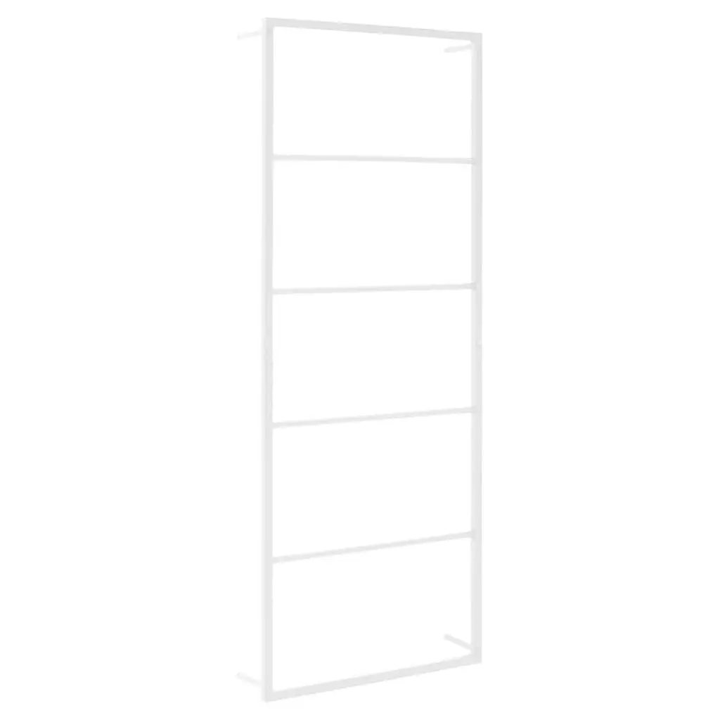 Towel Rack White 45x10x115 cm Steel 336119