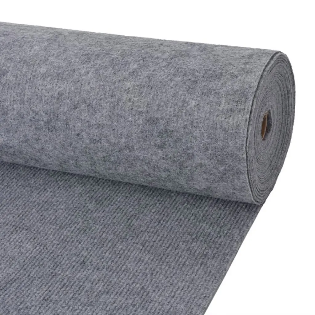 Exhibition Carpet Rib 1.2x10 m Grey 287671