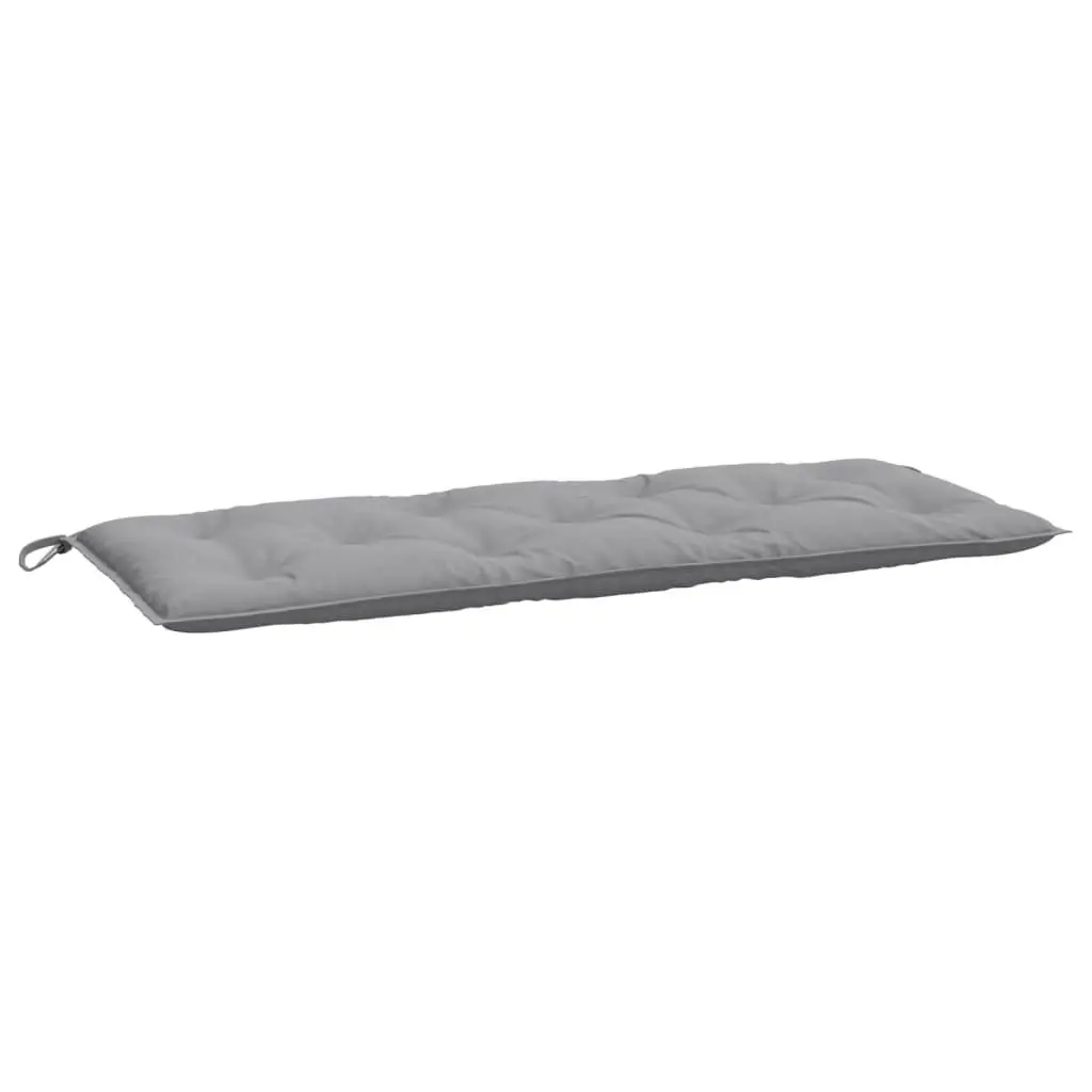 Garden Bench Cushion Grey 120x50x7 cm Oxford Fabric 361584