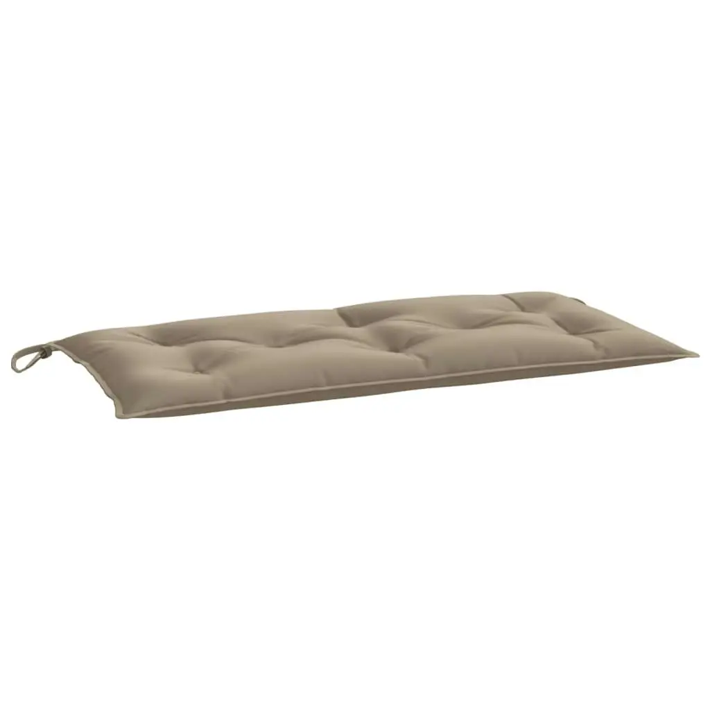 Garden Bench Cushion Taupe 100x50x7 cm Oxford Fabric 361572