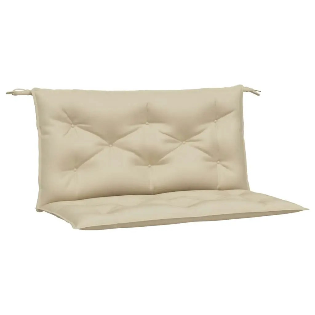 Garden Bench Cushions 2 pcs Beige 100x50x7 cm Oxford Fabric 361662