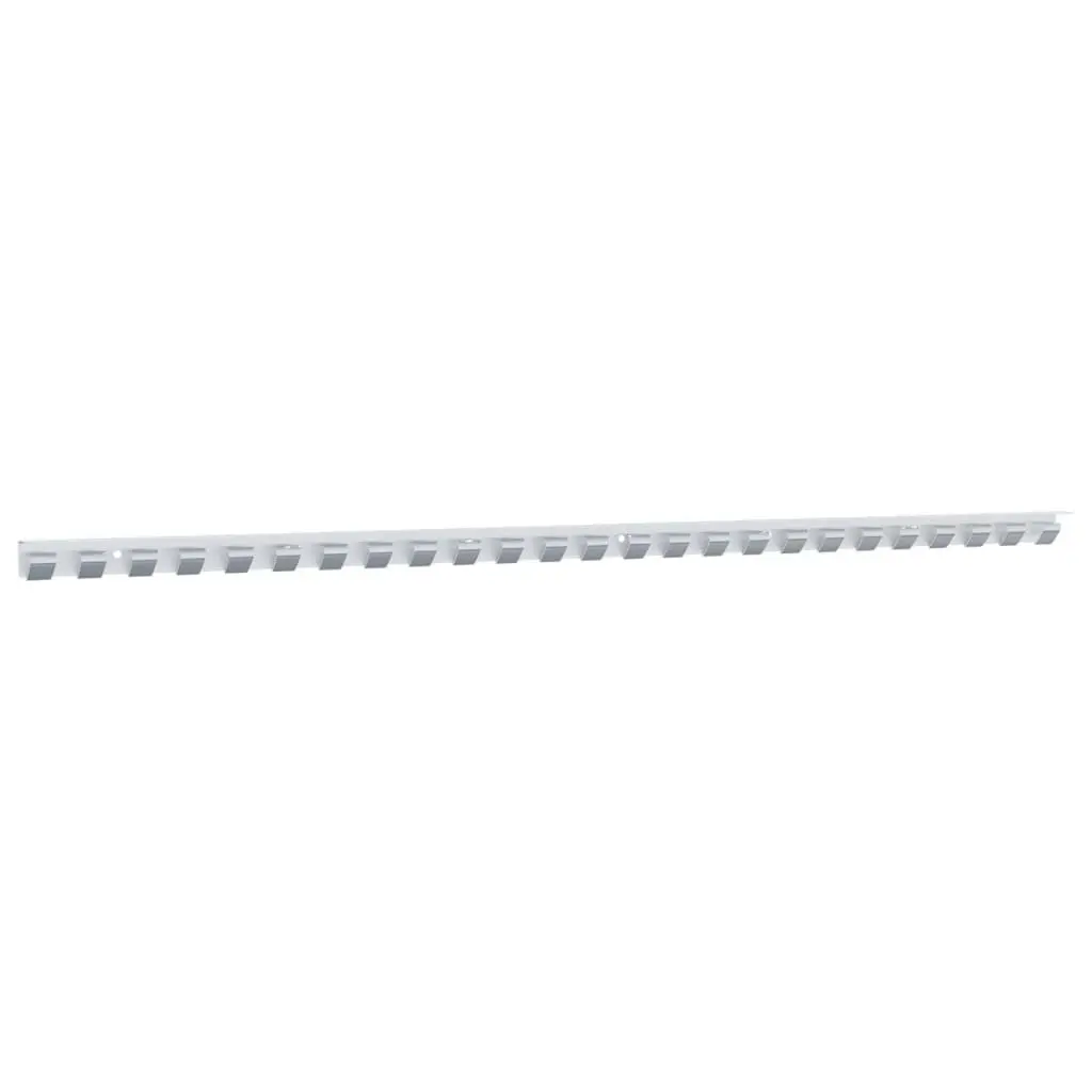 Mounting Rail Silver 1 m Stainless Steel 153875