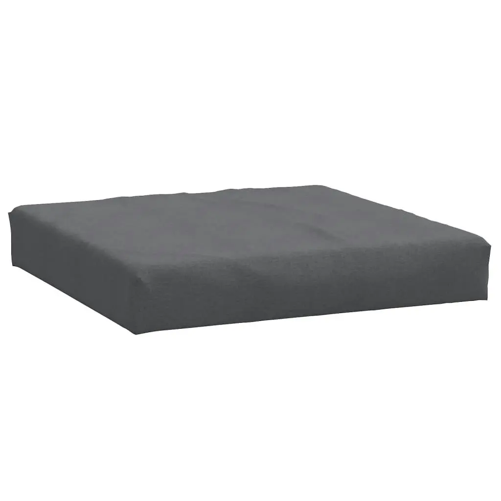 Pallet Cushion Melange Anthracite 60x60x10 cm Fabric 4002662