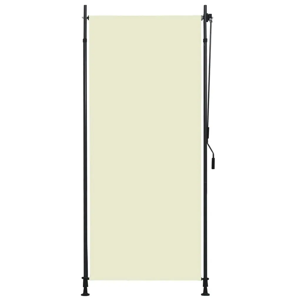 Outdoor Roller Blind 100x270 cm Cream 145939