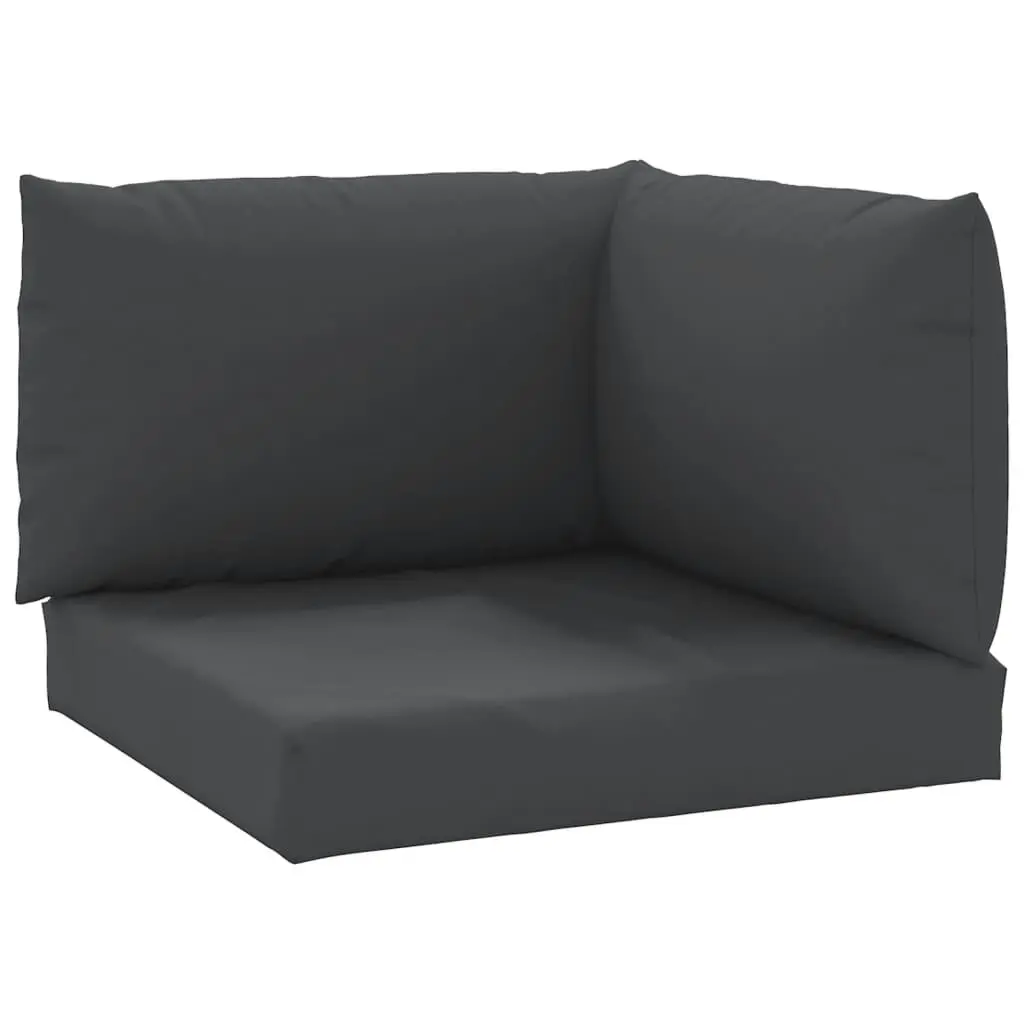 Pallet Cushions 3 pcs Black Oxford Fabric 315071