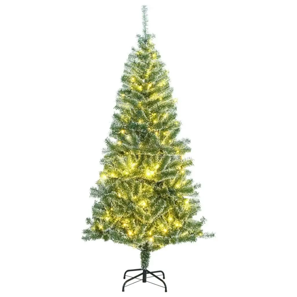 Artificial Christmas Tree 300 LEDs & Flocked Snow 180 cm 3210107