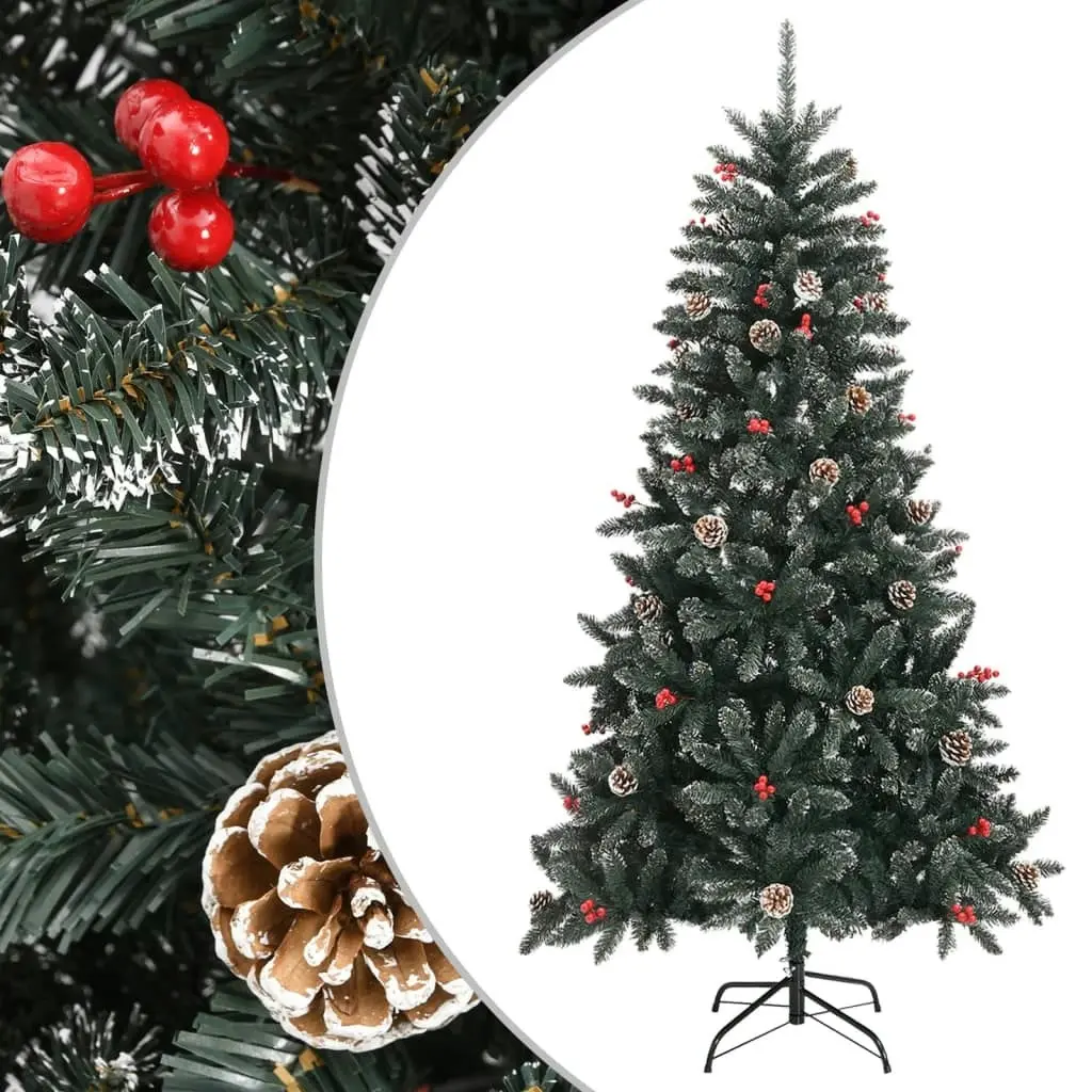 Artificial Christmas Tree with Stand Green 180 cm PVC 345180