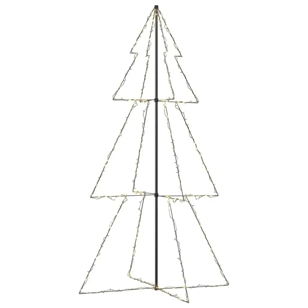 Christmas Cone Tree 300 LEDs Indoor and Outdoor 120x220 cm 328586