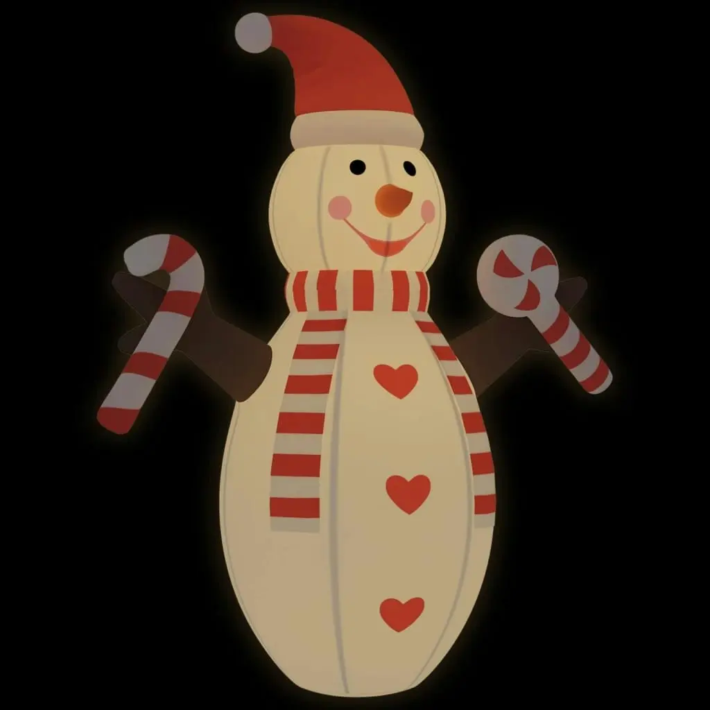 Christmas Inflatable Snowman with LEDs 630 cm 345285