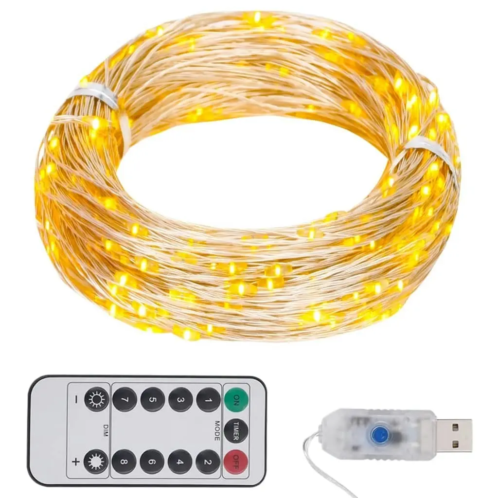 LED String with 300 LEDs Warm White 30 m 330049