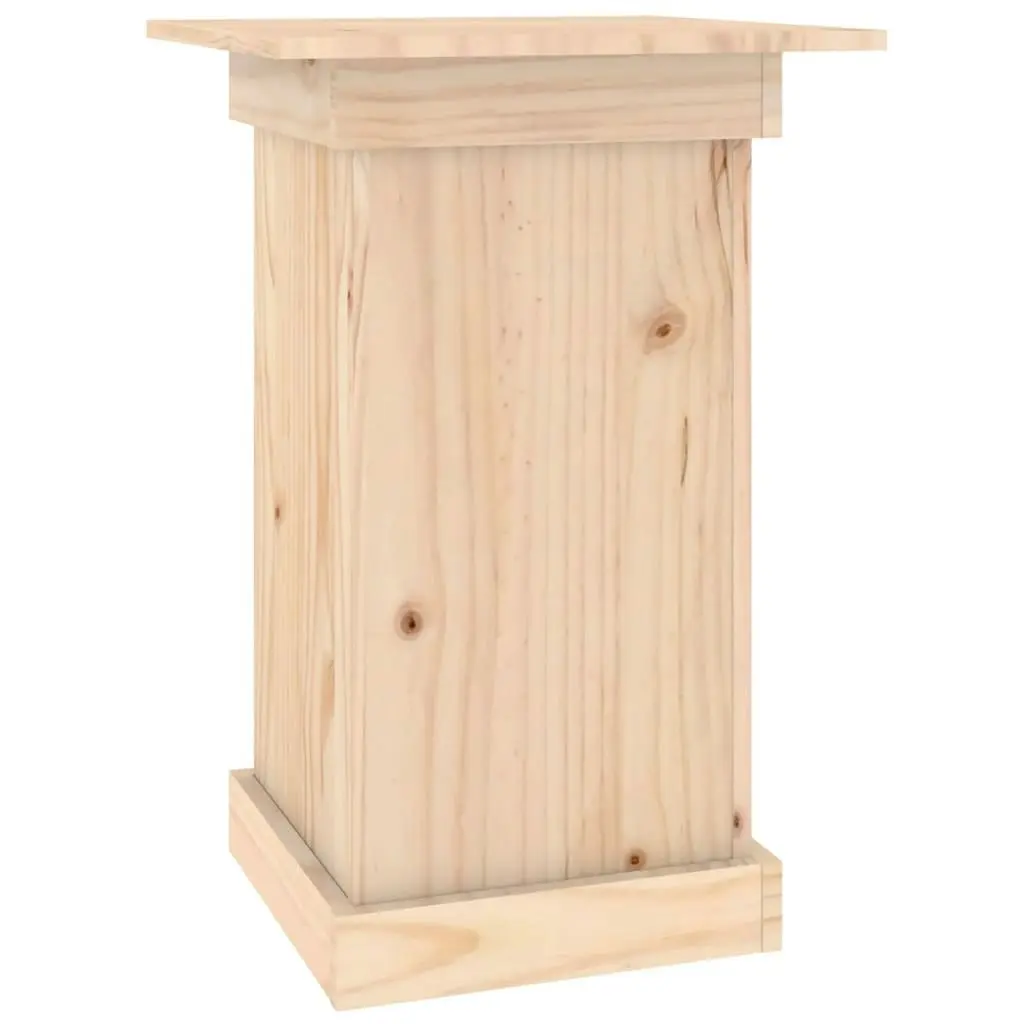 Flower Stand 40x40x60 cm Solid Wood Pine 823629