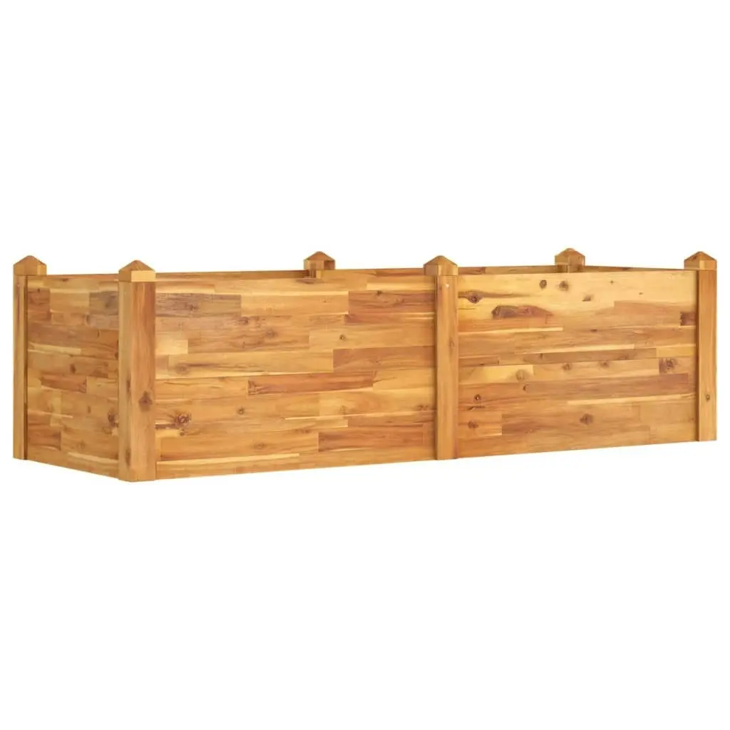 Garden Raised Bed 160x60x44 cm Solid Wood Acacia 363448