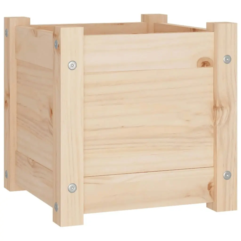 Garden Planter 31x31x31 cm Solid Pinewood 810522