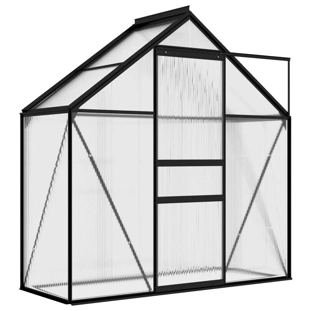 Greenhouse Anthracite Aluminium 1.33 mÂ² 312056