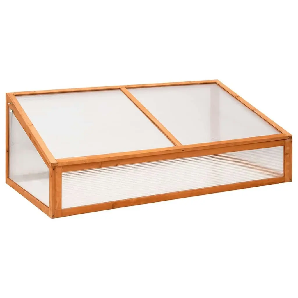 Greenhouse Orange 110x58.5x39 cm Fir Wood 362646