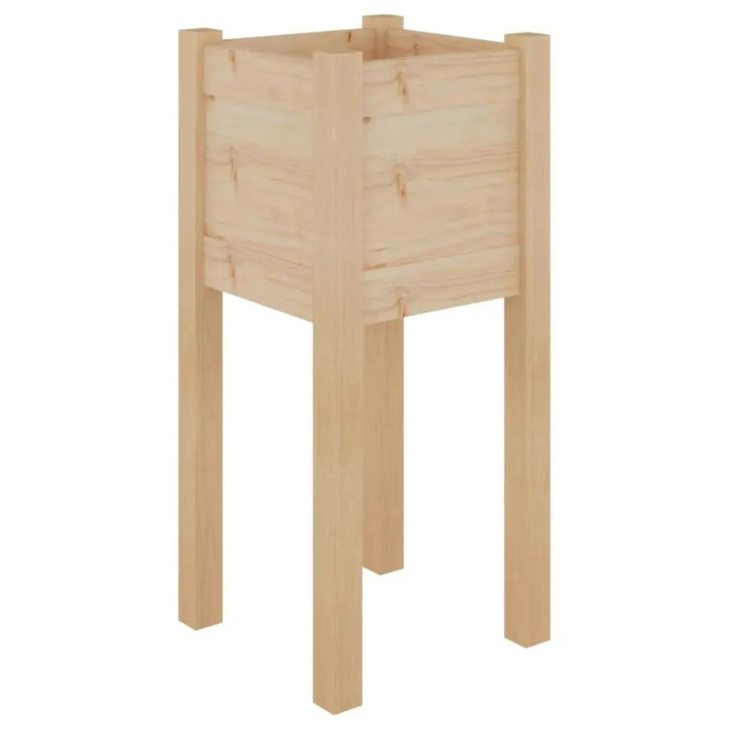 Garden Planter 31x31x70 cm Solid Pinewood 810779