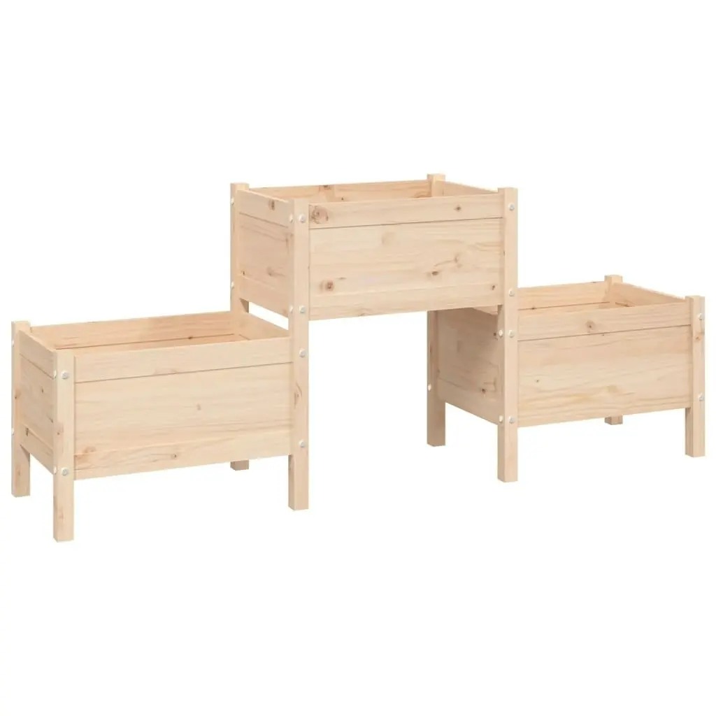 Planter 178.5x44x75 cm Solid Wood Pine 822247