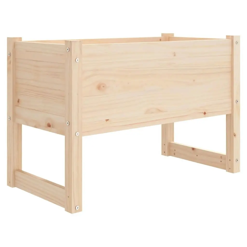 Planter 78x40x52 cm Solid Wood Pine 822117