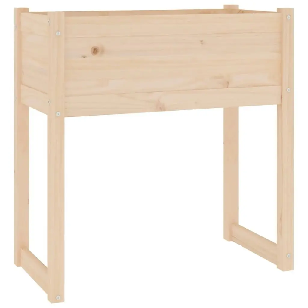 Planter 78x40x81 cm Solid Wood Pine 822132