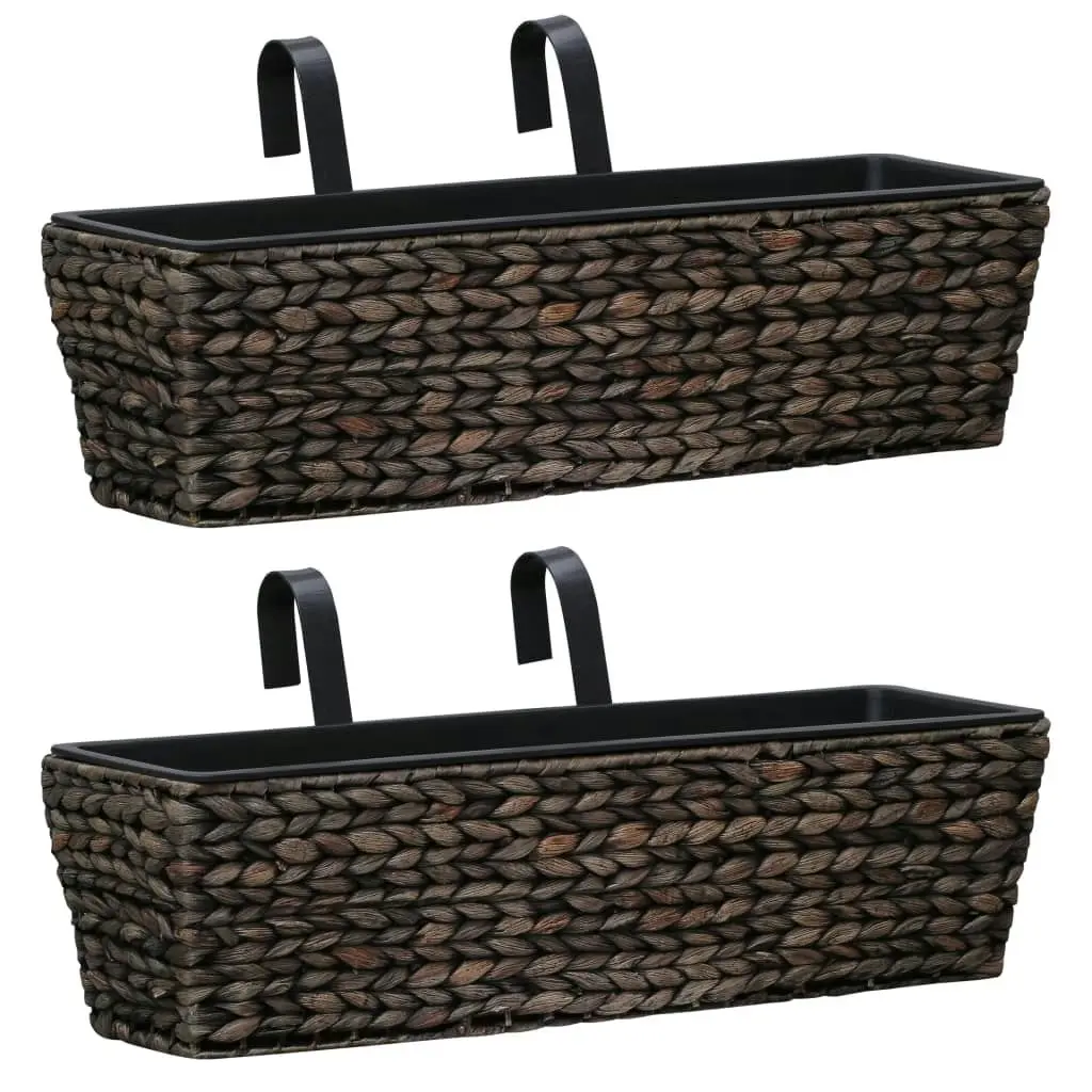 Planters 2 pcs Water Hyacinth Brown 45578