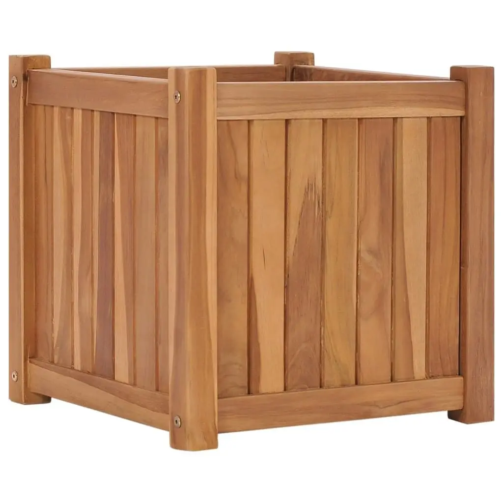 Raised Bed 40x40x40 cm Solid Teak Wood 48965