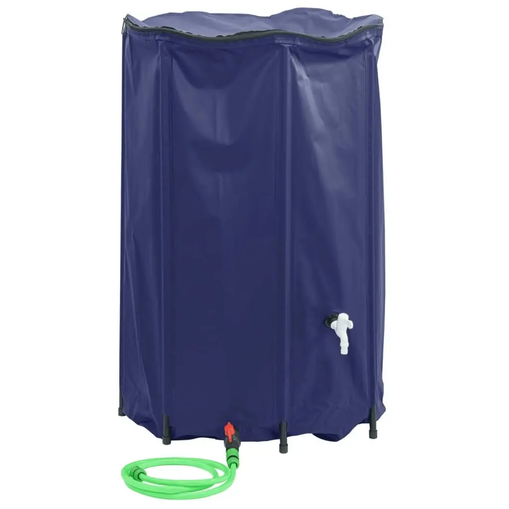 Water Tank with Tap Foldable 1000 L PVC 156002