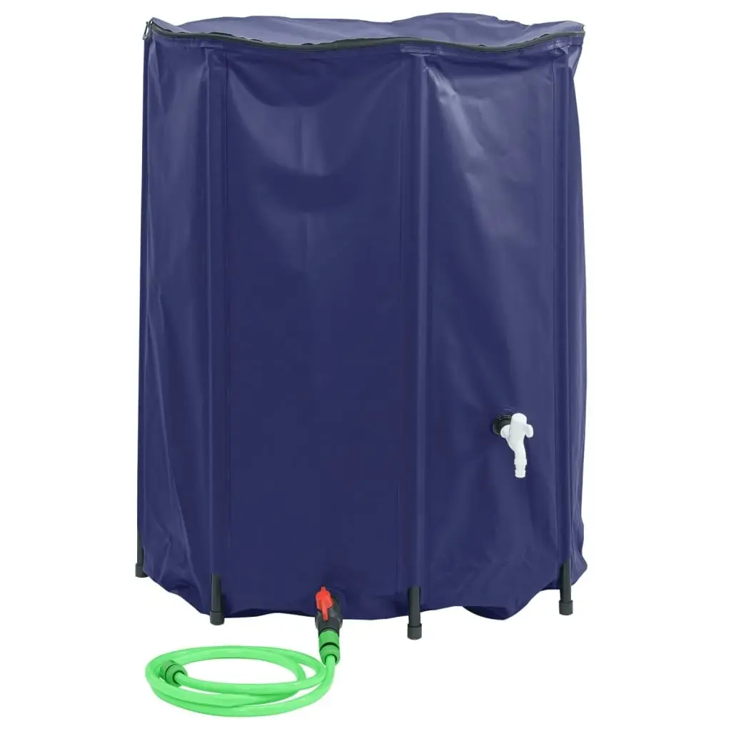 Water Tank with Tap Foldable 750 L PVC 155993