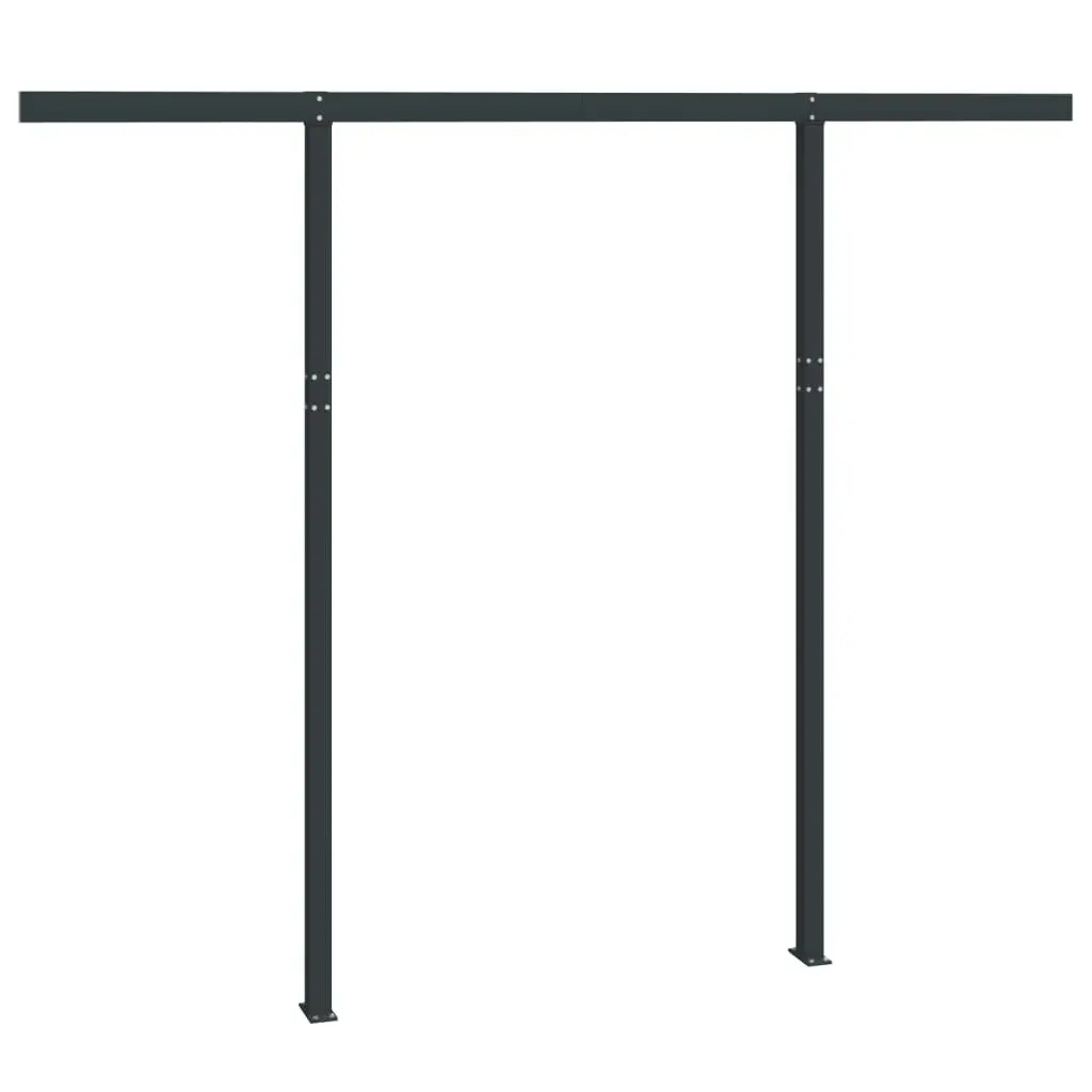 Awning Post Set Anthracite 300x245 cm Iron 315099