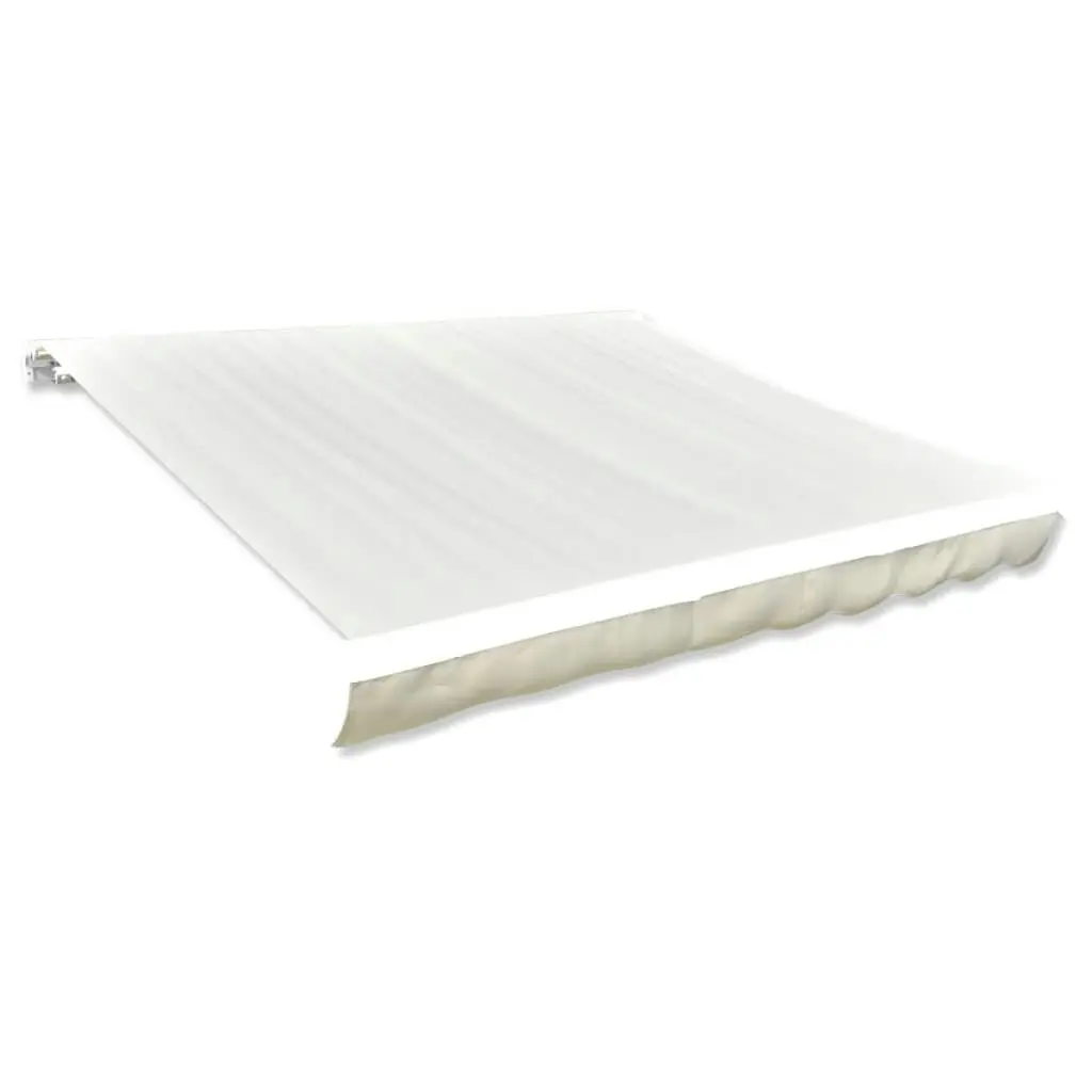 Awning Top Sunshade Canvas Cream 4 x 3 m (Frame Not Included) 141014