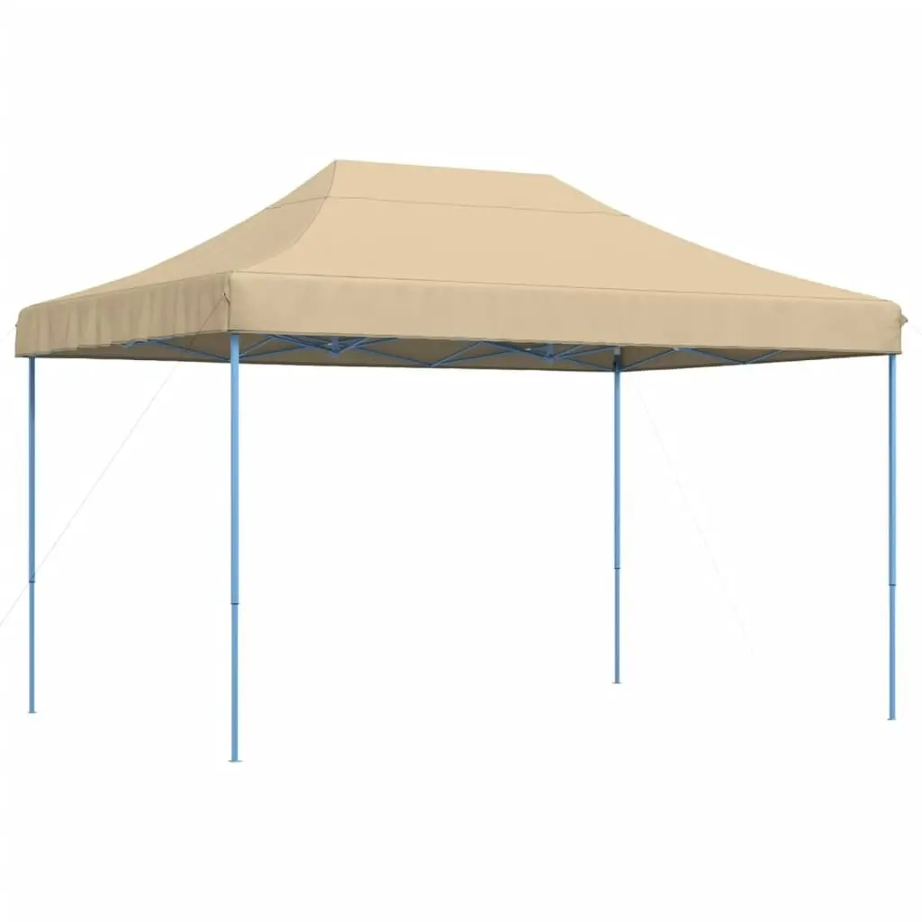 Foldable Party Tent Pop-Up Beige 410x279x315 cm 4005007